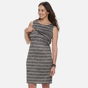 A:Glow Maternity Nursing Sleeveless Casual Dress NWT
